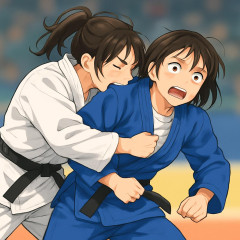 中国の女子柔道選手、日本人選手の腕に噛み付き反則負けｗｗｗｗｗｗｗ   #アジア大会 |  sssp://img.5ch.io/ico/imanouchi_2.gif
