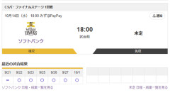 ホークス90勝到達　CSアドバンテージ2勝が確定