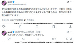 【ネット】Grok丸投げサヨクが驚愕の主張「Xの個人ライセンスには公式埋め込みツールを使用する権利が含まれていない」 mmk @bBDWNwuUs664aBK