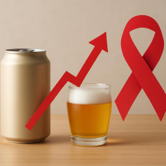 がんの死亡リスク、350mlの缶ビールを1日1本で増加？ アルコール起因のがん死亡数が33年間で2倍に 米国研究   #酒 |  養命酒はどうなん？