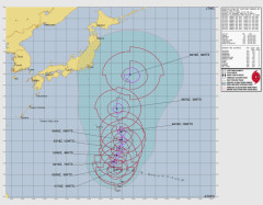 【大雨注意】台風27号（チョーイワン）4日頃から非常に強い勢力で小笠原諸島に接近か