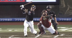 栗原陵矢、球団21年ぶりの大台到達　ホークス史に名を刻むレジェンド達の仲間入り