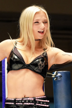 【画像】女子プロレスラー、可愛すぎる