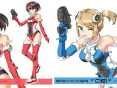 【美少女プラモデル 】ハセガワ新シリーズ「A.S.G ガールズ」2商品「EMO-X0022 “アリア”」「EMO-X0024 “シエル”」【発売中止】