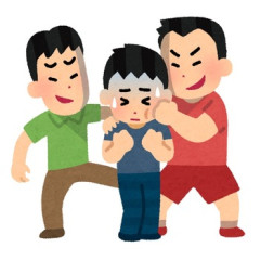 某スポーツ有名底辺高校。試合で負けると「負けたのは俺の責任」と集団リンチをくらっていた。ある日反撃したら…