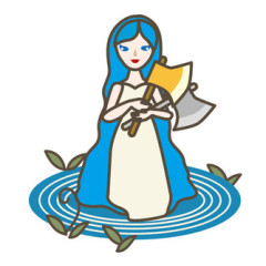 妻が不倫していた。→激怒して、二人をこてんぱんにし、池に放り込んだ。→その場を立ち去ろうとした時、池から女神が現れて…