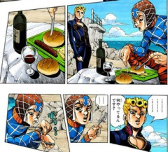 ジョジョ5部の飯も美味そうなの多いよね