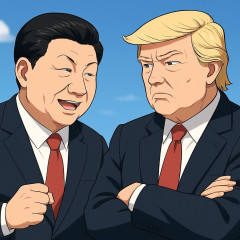 習近平「一緒に軍国高市を倒すアルヨ～♪」→トランプ「あなたに同調しない。私は高市の味方」