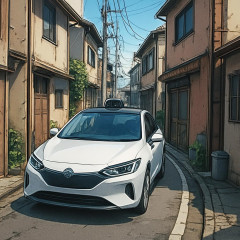 自動運転車、日本のクソ狭クソ道路を完全攻略wwwwwwwwwwwwwwwwwwwwwwwwwwwww   #動画