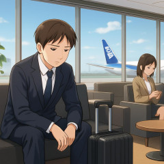 ANA、利用者６割減、会社経費でマイルを稼いでいた一般社畜のラウンジ利用を禁止した結果   |  このラウンジってビールとドリンクが無料で飲めるだけやぞ