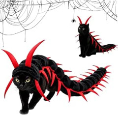 【これは反則ｗ】ムカデに変身した黒猫、見た人の反応が面白すぎる