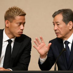 本田圭佑「日本代表監督に立候補した時は恒さんに無視された」 宮本恒靖会長に日本人指導者の競争力の低さを指摘   #サッカー