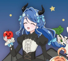 【画像】帆羽くれあさん、悪魔になる