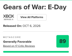 『Gears of War: E-Day』メタスコア89点スタート