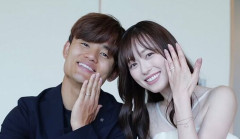 福原遥（まいんちゃん）（２８）とサッカー日本代表の久保建英（２５）がまさかの電撃結婚