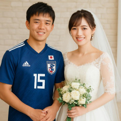福原遥（まいんちゃん）とサッカー日本代表の久保建英がまさかの電撃結婚   #速報