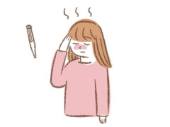妻が子どもから風邪をうつされて、数日咳をしていて、今朝熱を測ってた。「熱あるの？」って尋ねたら怒られた。