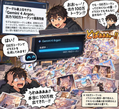 Gemini 4 Argon、出力100万トークンへ