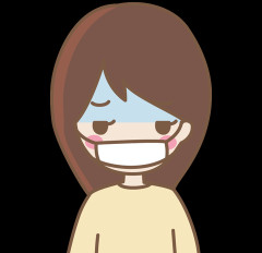 妻が喉の痛みと38度の熱で「息子を叱ったから喉が痛い」と言ってる。私はマスクして過ごすしかない