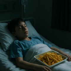1日500円生活で3食「フライドポテト」を食べ続けた少年の最期……病院から帰宅直後に突然死した理由   |  500円で三食って…