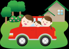 【可愛さ爆発】車で出かけるとき娘(4歳)の飲み物を忘れ、妻と娘を車内に残して取りに戻った。→戻ると娘が運転席で…