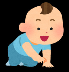 【かわいい】1歳になった子。妻が寝かしつけてる時に家に帰ると…