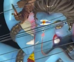 【動画】インドのお祭り、邪魔な電線をバチバチに除去していくｗｗｗｗｗｗｗ