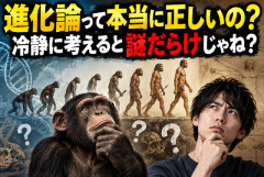 進化論って本当に正しいの？ 冷静に考えると謎だらけじゃね？
