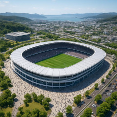 長崎スタジアムシティ開業2年 来場者は昨年より65万人増535万人の見込み… 経済効果378億円の試算   #サッカー |  焼き豚また負けたのかよ🤭🤭🤭🤭