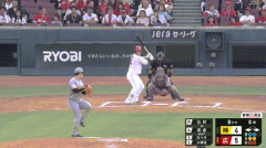 【広島対阪神23回戦】広島がさらに坂倉のタイムリーでリードを2点に広げる！！！！！