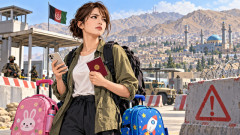【炎上】3歳と5歳を連れてアフガニスタンへ…母子旅YouTuber、退避勧告に「外務省とかあてにならないです～」