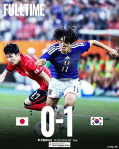 韓国人「日本の方が..」U21日本代表、U23韓国に惜敗..アジア大会優勝ならず【海外の反応】