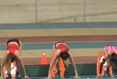 【動画】海外の女子陸上選手、お尻丸出しで走ってしまうｗｗｗｗｗ