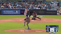 【NL地区シリーズ1回戦】大谷翔平、今季ポストシーズン初打席でいきなりライト前ヒット！！！！！！！！