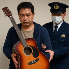 11万円のギターに安い値札を付け替えてだまし取った疑い ベトナム国籍の男を逮捕 「家のローンの支払いが苦しかっ」福岡