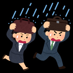新築の家が完成して車庫もできたけれど、車庫から家まで雨で濡れてしまう。対策あるかな？