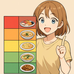 外国人「アジア全部旅した私が各国の料理Tier表作ったよ！」→最下位はあの国だったw