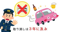 福岡で相次ぐ飲酒運転 一晩で4人を逮捕