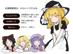 【東方】旧作魔理沙の女の子口調がネタにされてるのたまに見るけど紅魔理沙もけっこう女の子じゃない？