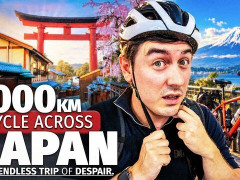 外国人「これが私の日本への興味の始まりだ」Chrisが2000kmを46日間かけて自転車で旅してる