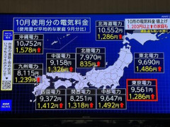 【超悲報】電気代さん、とんでもなく値上げするｗｗｗｗｗｗｗｗｗｗ