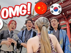 外国人「言語を切り替えるのが面白い」Oriental Pearlが会話中に突然言語を切り替えてる