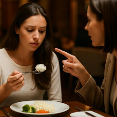 ご飯はフォークの背に乗せるのがマナー？ レストランで知らない女性からの指摘…食べ方に賛否   |  まーだ昭和時代の眉唾都市伝説を