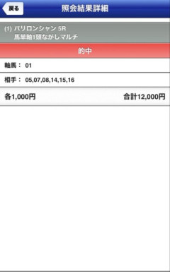 ベイシティローラーの複勝1000円超えやん！　他
