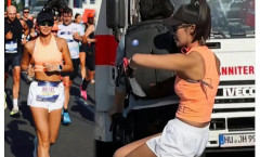 ベルリンマラソンで自転車を使用する不正行為を働く。中国の女性インフルエンサーAbeeeerが謝罪「深く恥じ入っております」