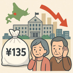 指定ごみ袋1枚が135円 人口減で財政危機 毎年30億円以上の財源不足 歳入増向けあれやこれや   #北海道北見市