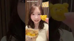 藤嶌果歩 竹内希来里 夜な夜なスイートポテトを作ったかほりんと、お裾分けしてもらい大喜びするきらりんInstagram 日向坂46
