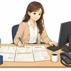 貿易事務やけど質問ある？【B/L・残業】