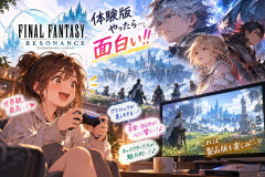ファイナルファンタジー レゾナンスの体験版やったら面白い