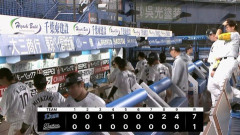 10月5日　ロッテ１－７西武　先発西野が7回1失点の好投、山口に一発で先制するも救援陣が炎上し敗戦…今季5位が確定